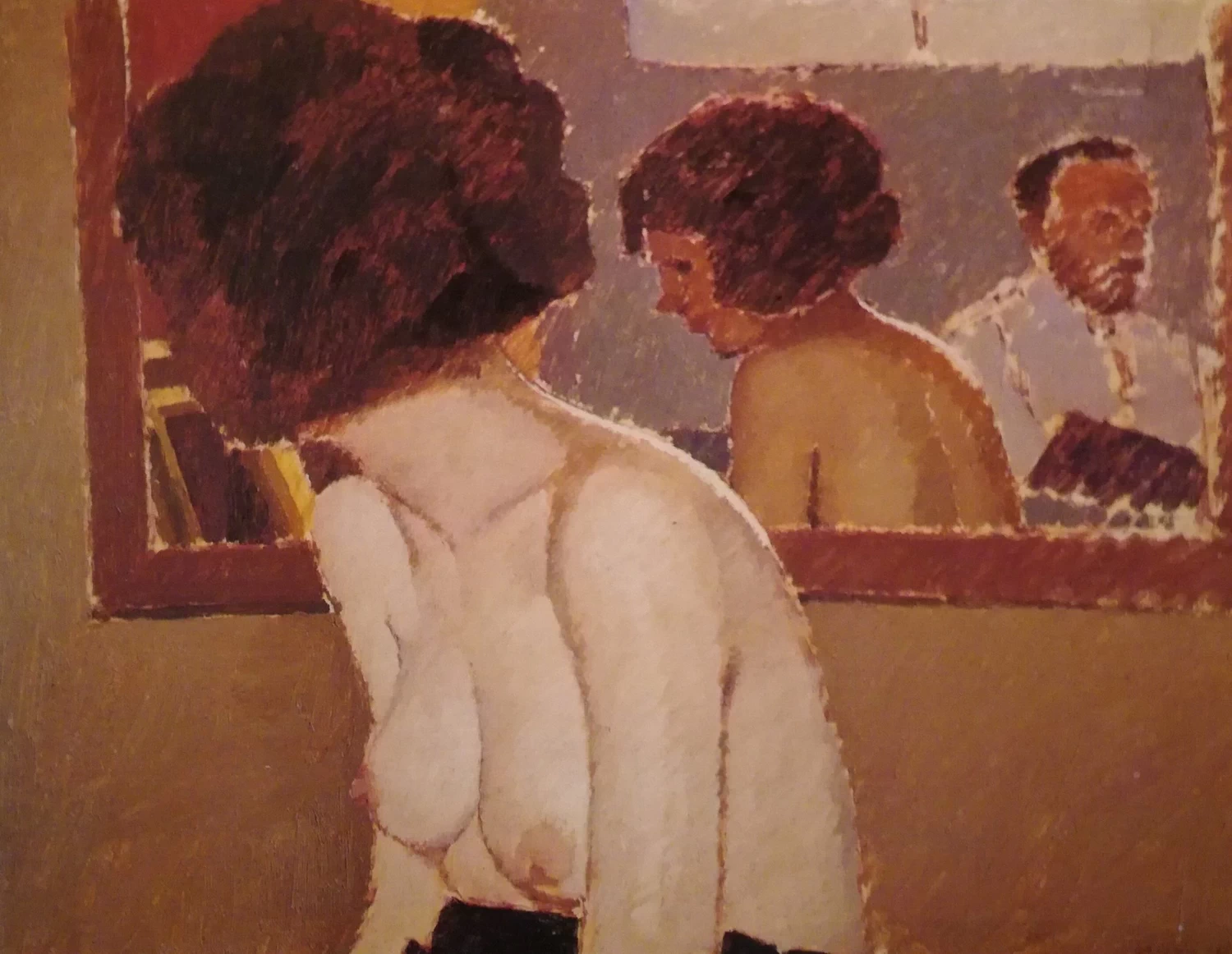 Modella allo specchio 1922